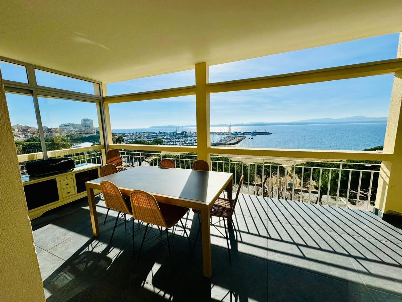 Grand Appartement - Central Beach - Residence De La Rose Сент-Максим Экстерьер фото