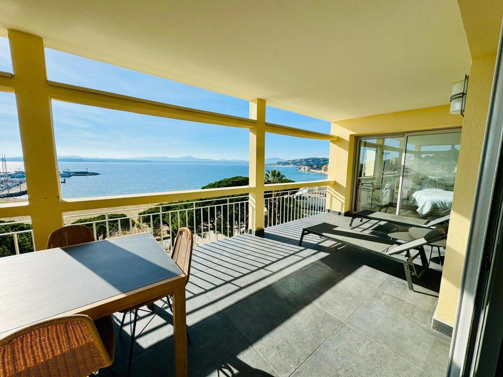 Grand Appartement - Central Beach - Residence De La Rose Сент-Максим Экстерьер фото
